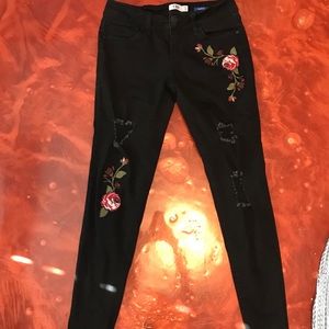 YMI embroidered jeans